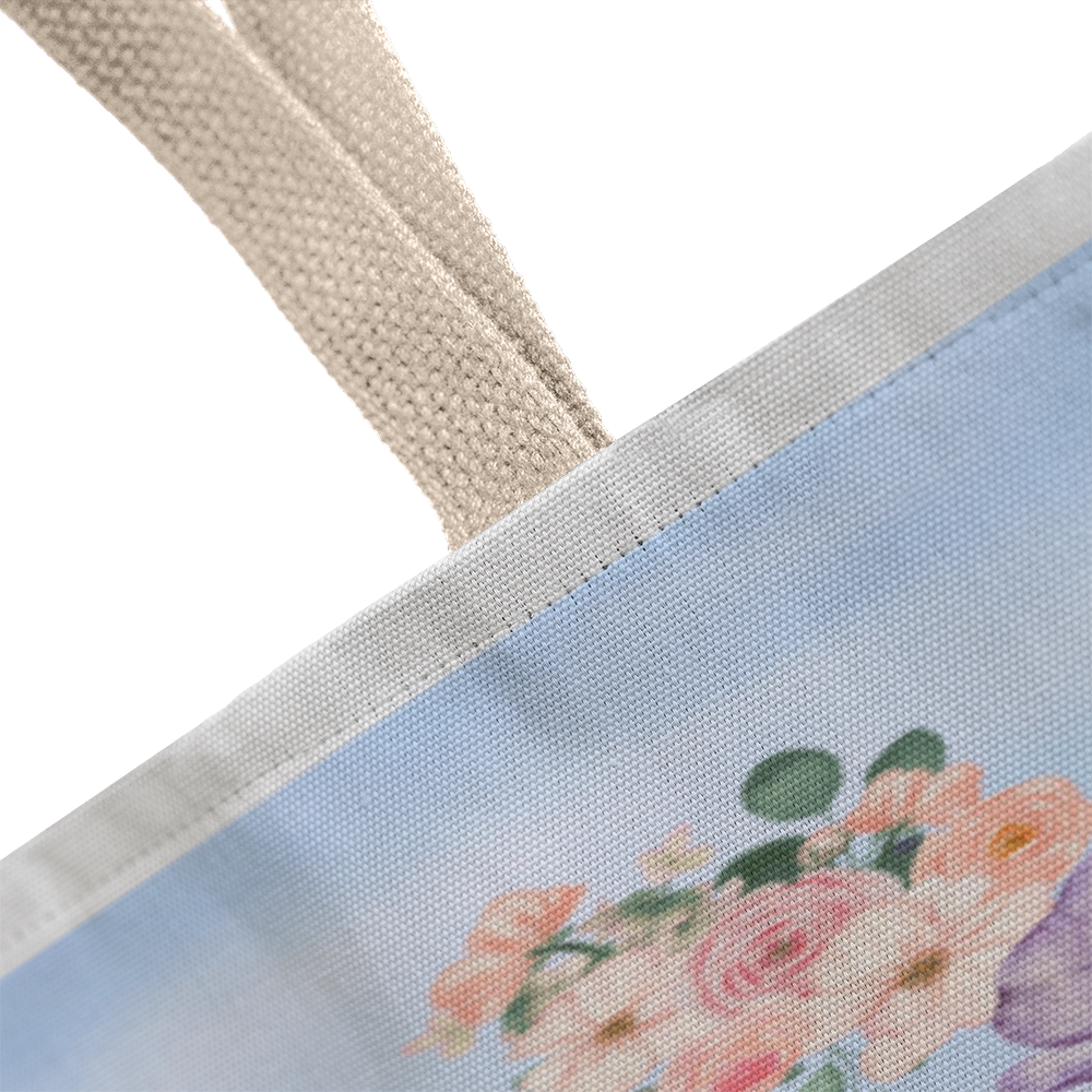 So Grateful Tote β Carry Love Everywhere π©· Pick from 3 sizes and custom handle colors!