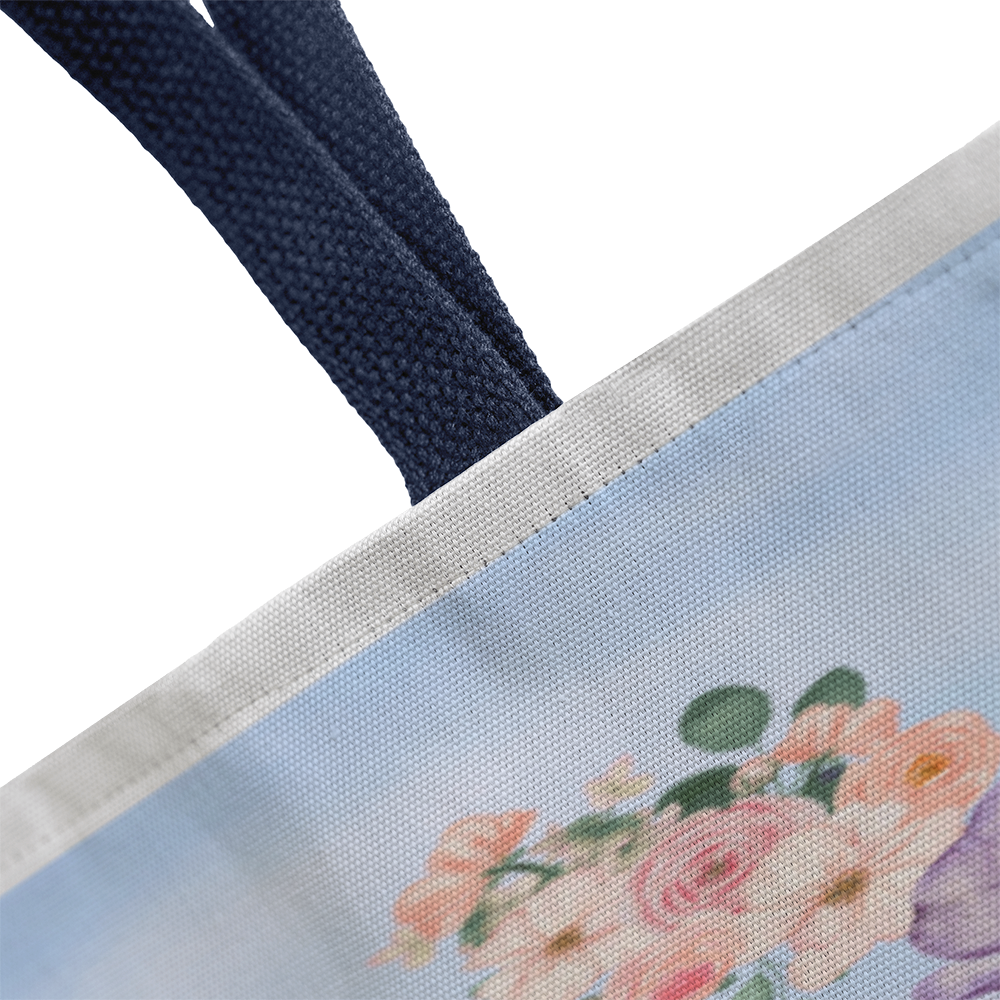 So Grateful Tote β Carry Love Everywhere π©· Pick from 3 sizes and custom handle colors!