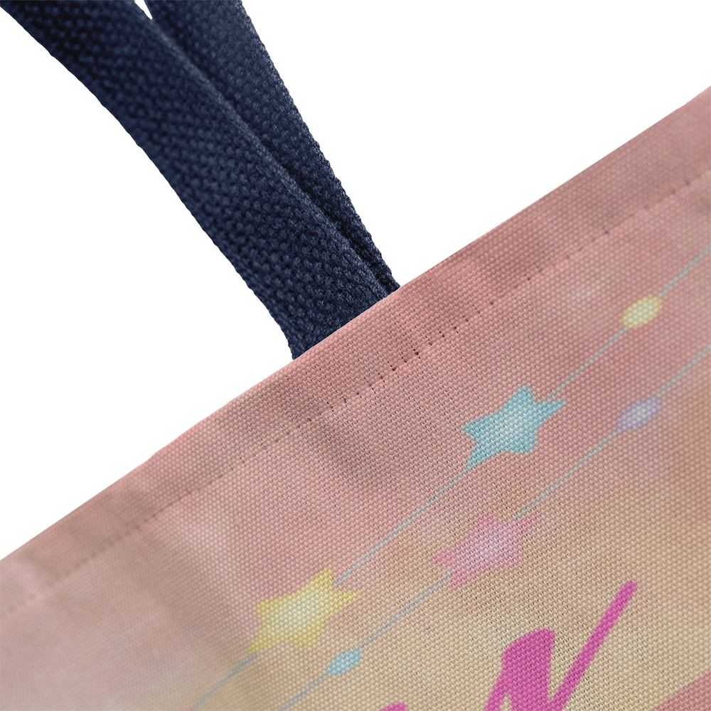 π Harmony Tote Bag β Colorful Pastel Rainbow Canvas Tote for Everyday Use - 3 sizes!