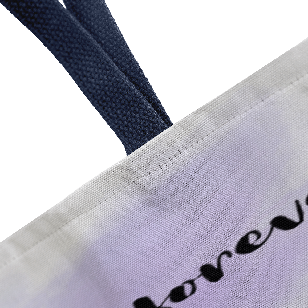 "Mom's Love Carries Forever" - Canvas tote bag in 3 sizes!