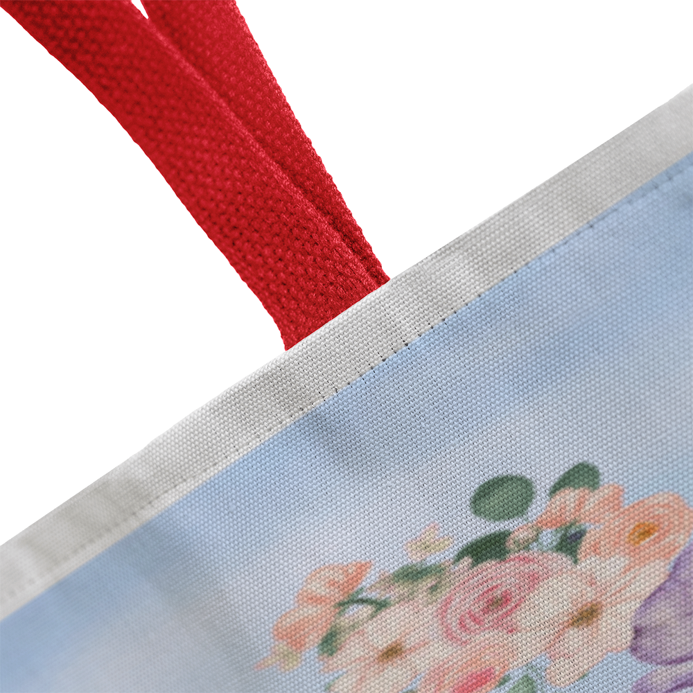 So Grateful Tote β Carry Love Everywhere π©· Pick from 3 sizes and custom handle colors!
