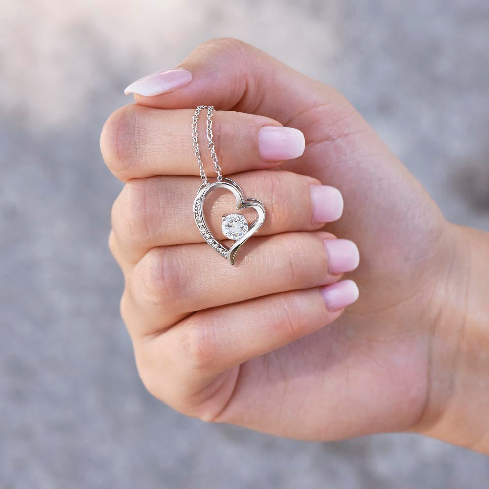 Mom to Be Heart Necklace