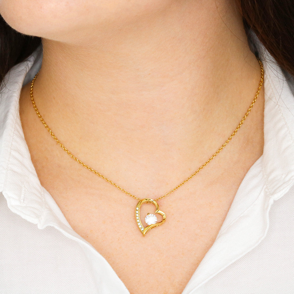Mom to Be Heart Necklace