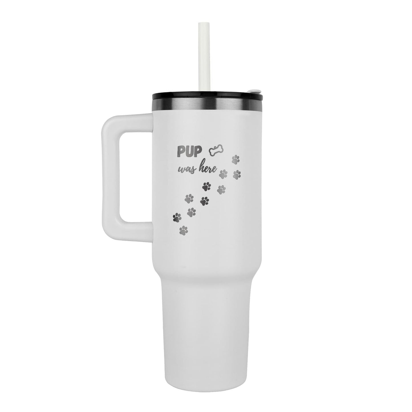 Paw Prints "Pup was here" Tumbler - 40 oz.