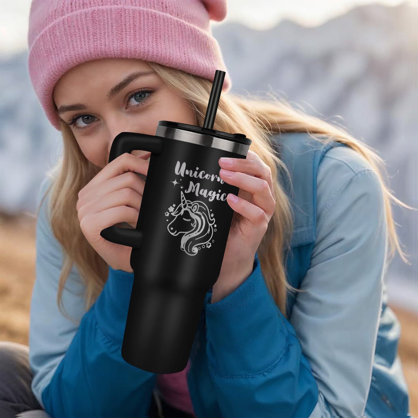 Enchanting Unicorn Magic Tumbler - 40 oz.