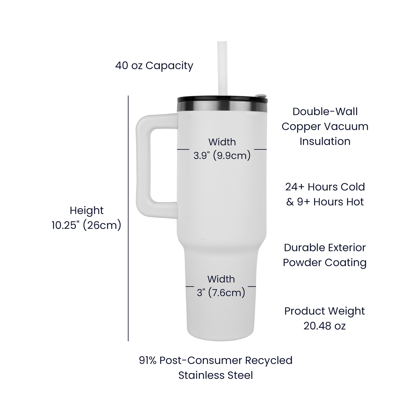 #boymom - Boy Mom Tumbler 40 oz. - choose from 5 colors!