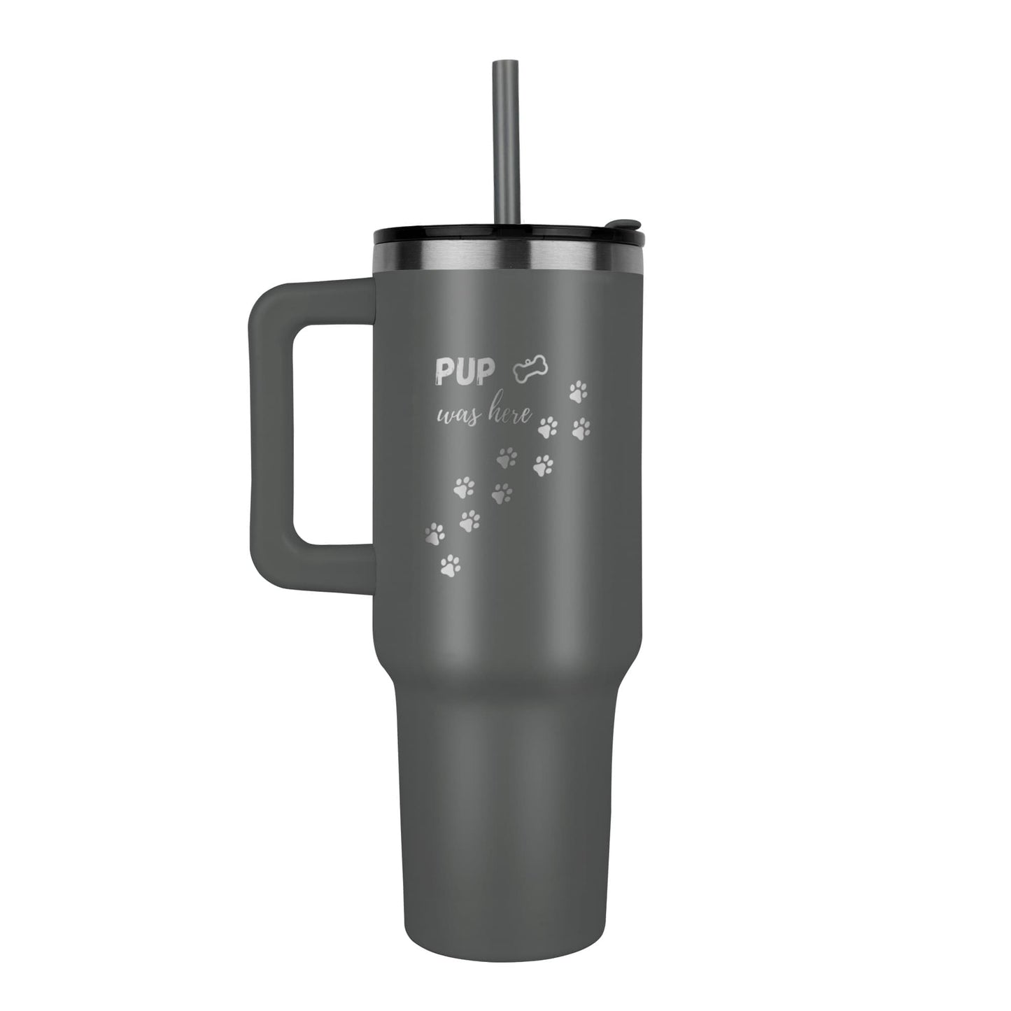 Paw Prints "Pup was here" Tumbler - 40 oz.